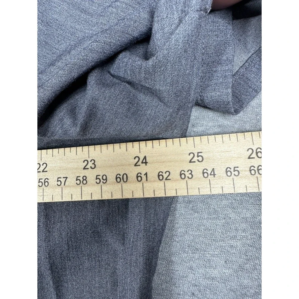 Figs Womens 2XL Scrub Top Gray Technical Collection‎ 2 Pocket FW1100